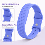 Textured Silicone Loop Strap with Adjustable Fit for Google Fitbit Air