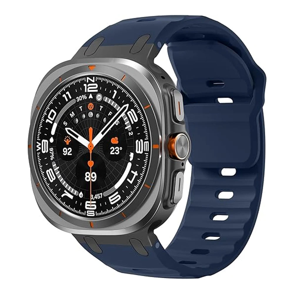 Stainless Steel + Silicone Band for Samsung Galaxy Watch Ultra