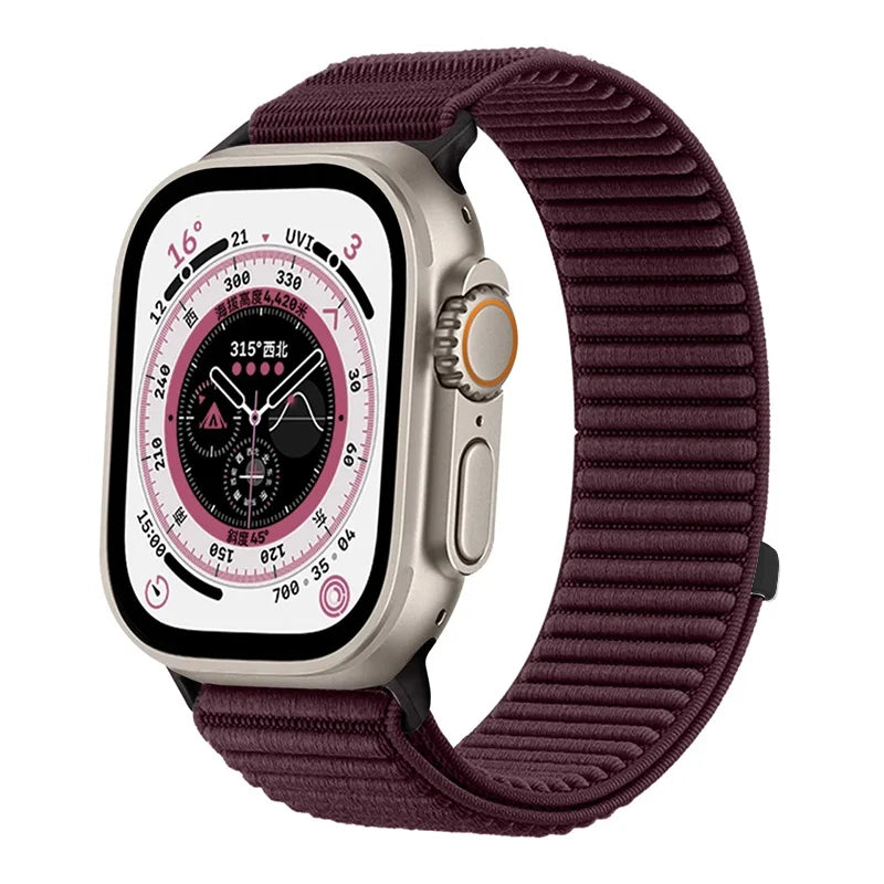 Premium Braided Nylon Strap for Apple Watch