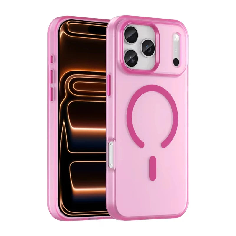 MagSafe Compatible Ultra-Thin Translucent Case for iPhone 17 Series