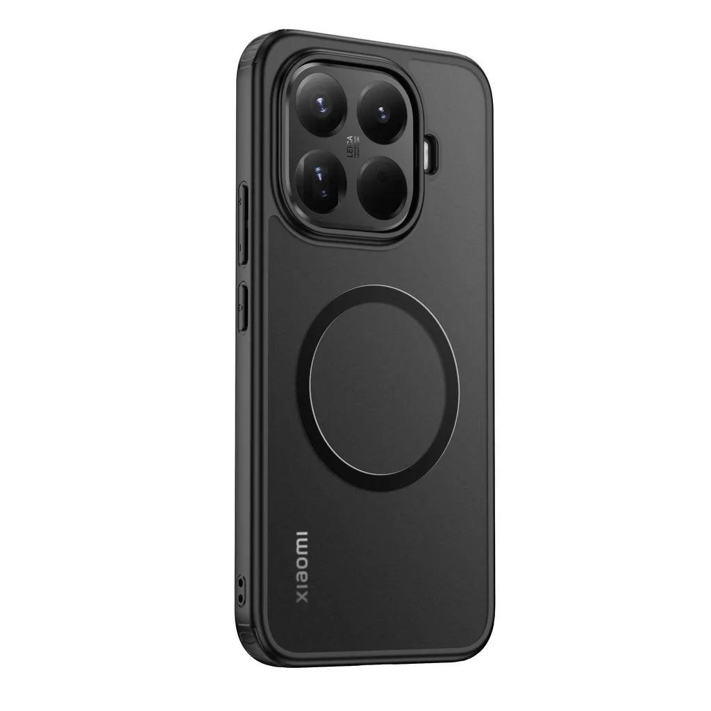 Matte Translucent Shockproof Magnetic Case for Xiaomi 15T / 15T Pro