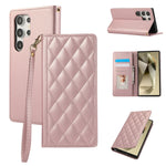 Protective Leather Wallet Case for Samsung Galaxy S24 Series