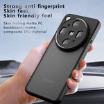 OPPO Find X9 Ultra Frosted Anti-Fingerprint Transparent Protective Case