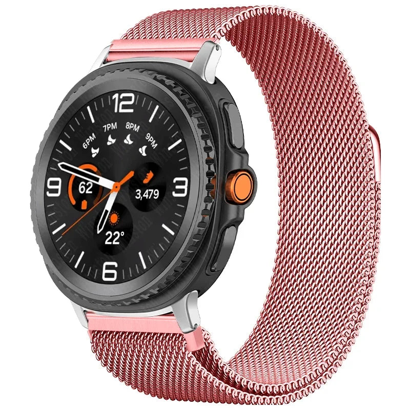 Stainless Steel Milanese Loop Strap for Samsung Galaxy Watch 8 & Galaxy Watch 8 Classic