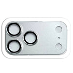 iPhone 17 Series Camera Lens Metal Cover with Protective Glass