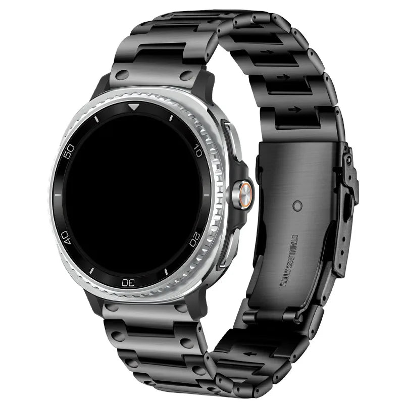 Luxury Stainless Steel Band for Samsung Galaxy Watch Ultra (2025)