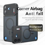 Shockproof Matte PC+TPU Case with Four-Corner Airbag Protection for Nothing Phone (4b)