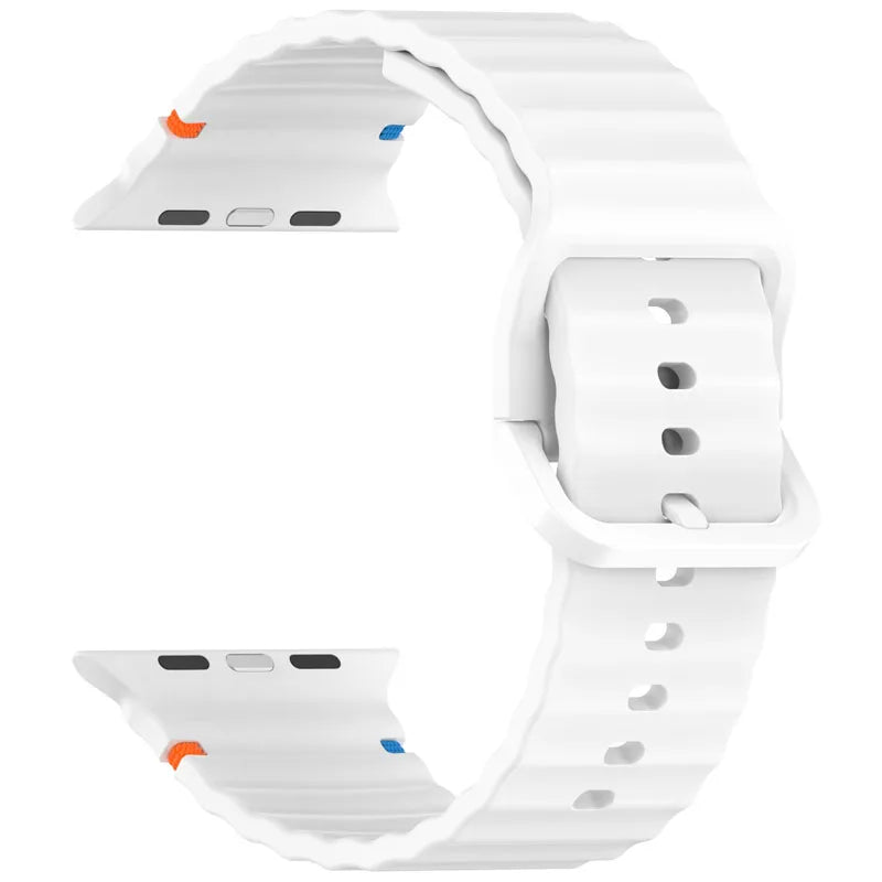 Flexible Silicone Watch Band for Apple Watch