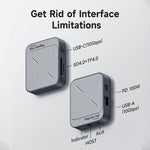 Hagibis TC100S SD4.0 Magnetic HUB