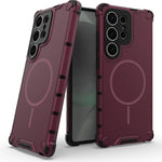 Corrugated Texture Magnetic Case for Samsung Galaxy S24 Series