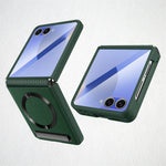 Protective Magnetic Case with Built-in Kickstand for Samsung Galaxy Z Flip 7