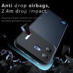Transparent Matte Drop Protection Case with Four-Corner Airbag Cushioning for Nothing Phone (4b)