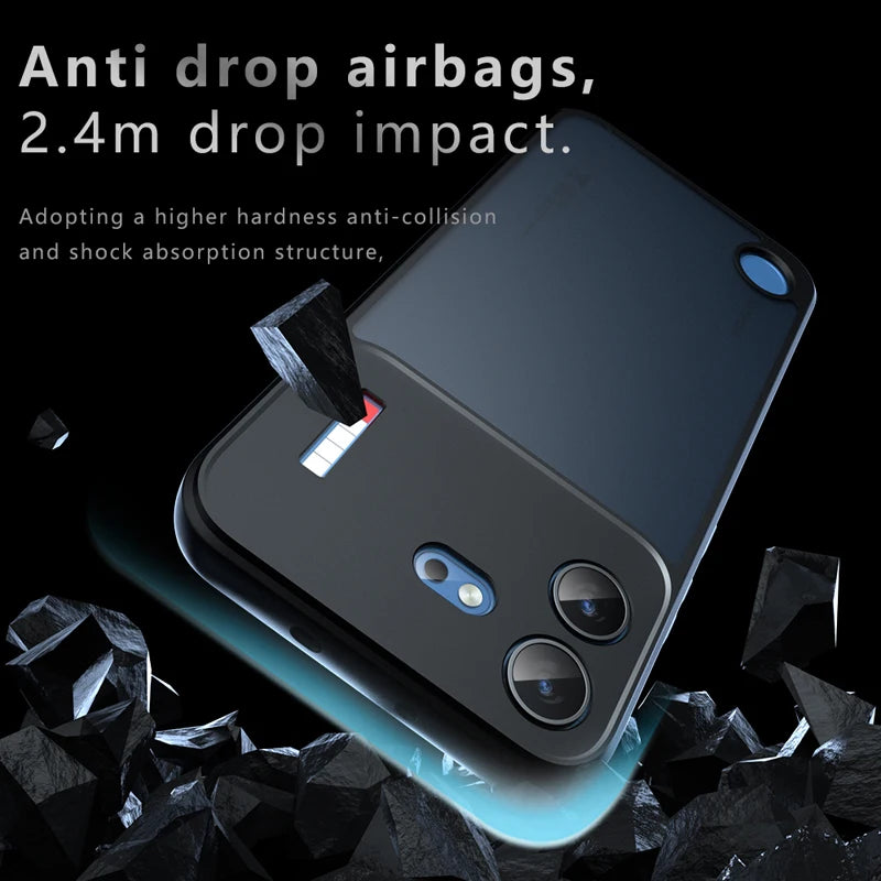 Transparent Matte Drop Protection Case with Four-Corner Airbag Cushioning for Nothing Phone (4b)
