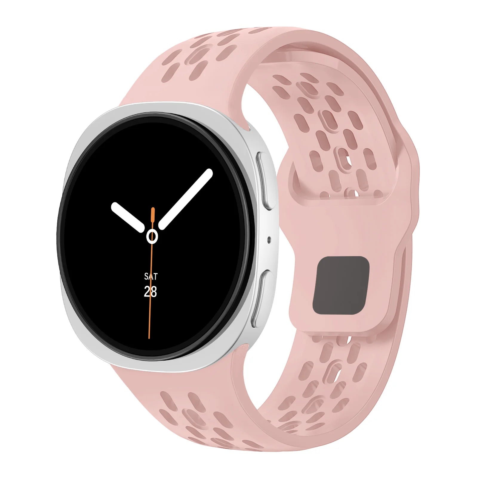 Breathable Rubber Wristband for Samsung Galaxy Watch 8 & Galaxy Watch 8 Classic