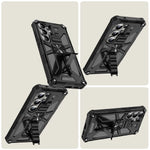 Camouflage Military Armor Case with Kickstand for Samsung Galaxy S26 Series