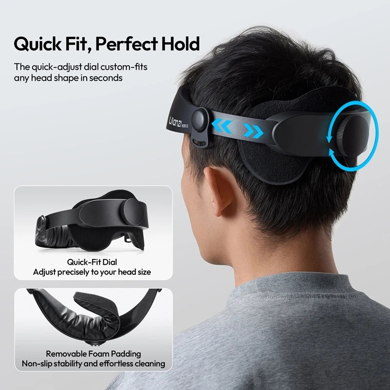Ulanzi HERO 01 Head Strap Mount for Action Cameras