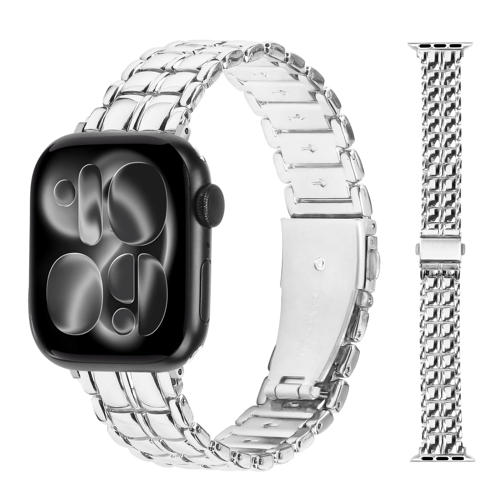 Slim Stainless Steel Band for Apple Watch