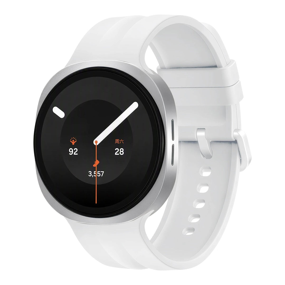 Waterproof Silicone Smartwatch Strap with Perforated Ventilation for Samsung Galaxy Watch 9