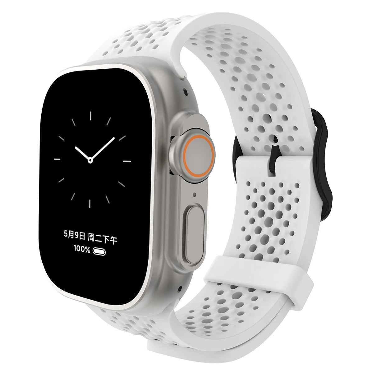 Durable Silicone Strap for Apple Watch
