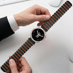 Quilted Silicone Watch Band with Magnetic Quick-Release for Samsung Galaxy Watch Ultra 2