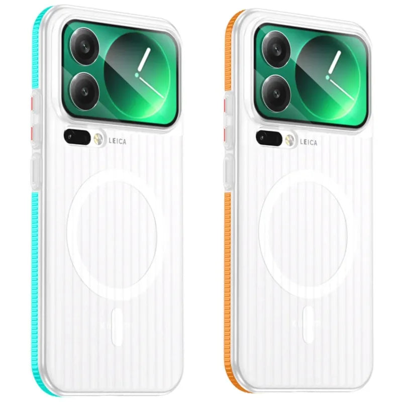 Xiaomi 17 Series Magnetic Hard Case with Transparent Back