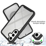 Crystal Clear TPU Bumper Case with Raised Edge Protection for Samsung Galaxy S26 FE