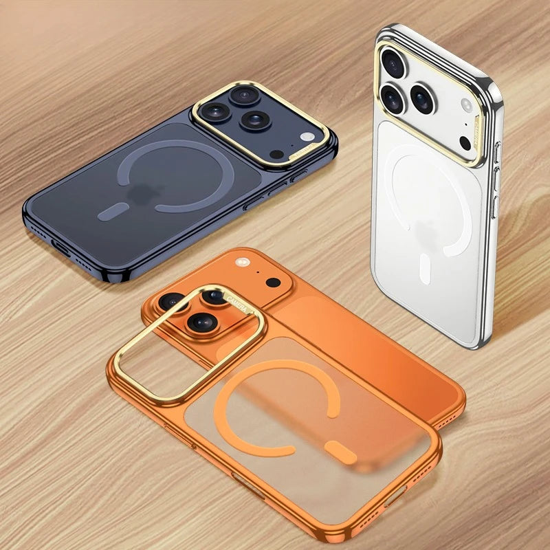 Shockproof MagSafe Case with Skin Feel Finish for iPhone 17 Pro & iPhone 17 Pro Max