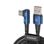 Toocki 6A USB-C 90° Fast Charge Cable