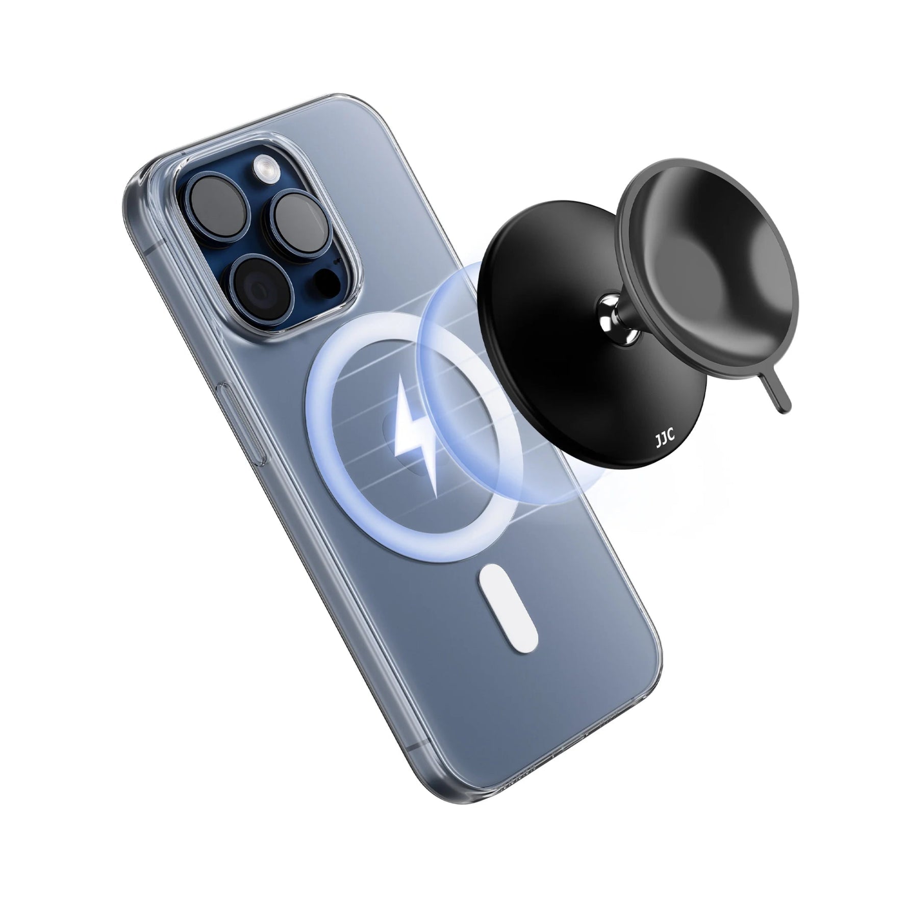 JJC Magnetic Suction Phone Mount Grip Stand for iPhone