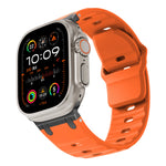 Rugged Silicone Sport Band for Apple Watch