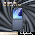 Airbag Shockproof TPU+PC Clear Matte Case for Samsung Galaxy Z Flip 7