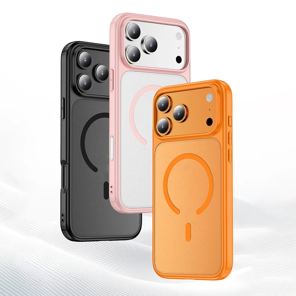 Protective MagSafe-Compatible Armor Case for iPhone 17 Series