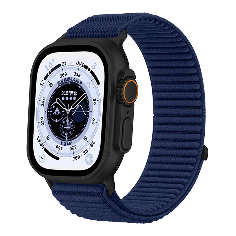 Premium Braided Nylon Strap for Apple Watch