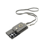 Premium Leather Crossbody Magnetic Case with Detachable Wallet for Samsung Galaxy S26 Series