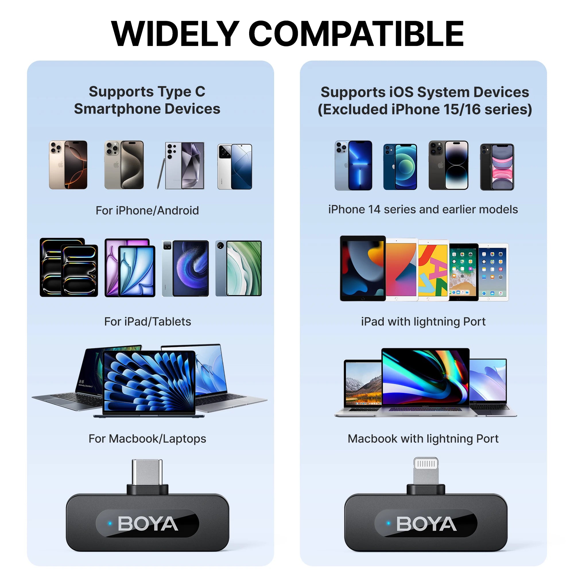 BOYA BY-V10 Wireless Lavalier Microphone