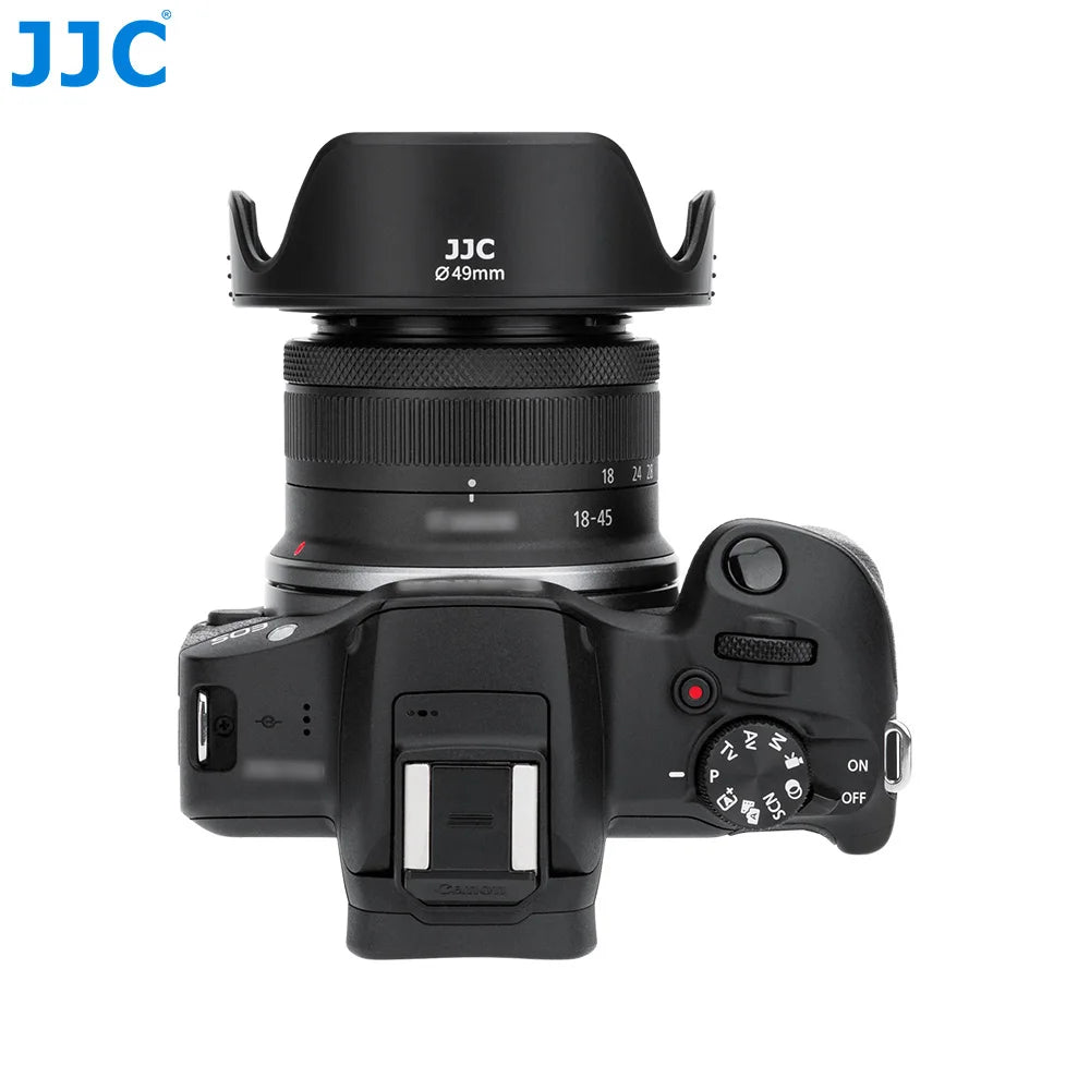 JJC Reversible Lens Hood with Adapter Ring
