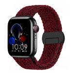 Stretchable Braided Solo Loop with Magnetic Closure for Apple Watch