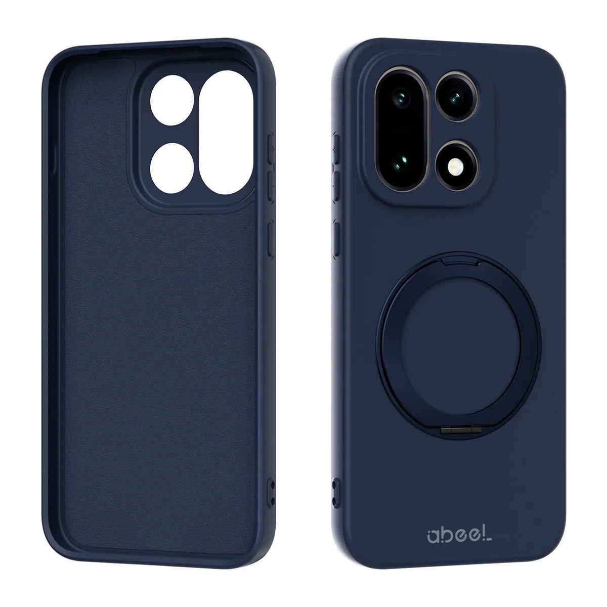 OnePlus 15 Protective Liquid Silicone Case with Magnetic Kickstand
