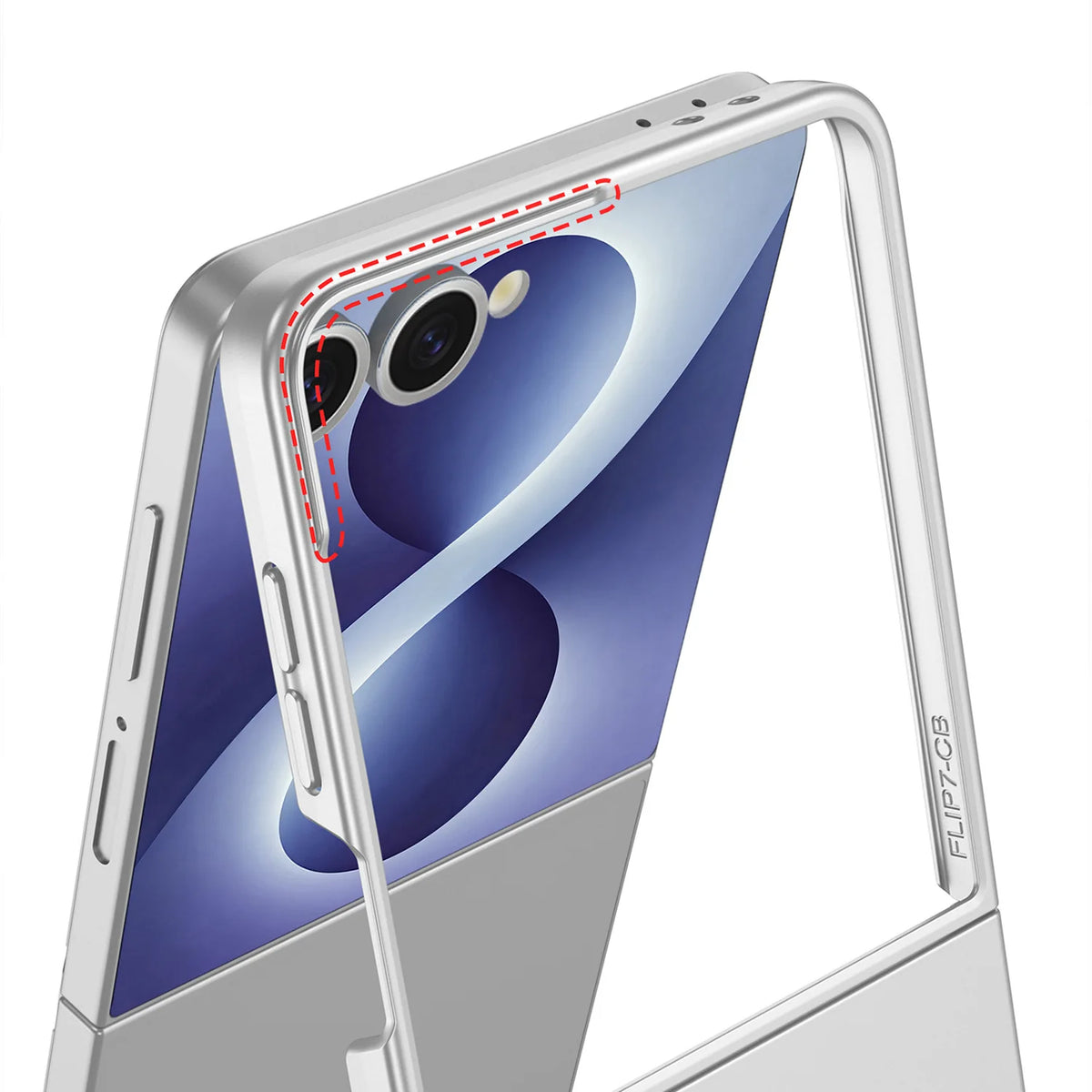 Shockproof Hard Shell Folding Flip Case for Samsung Galaxy Z Flip 8