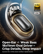 SoundPEATS Chasers Open-Ear Bluetooth 5.4 Earphones