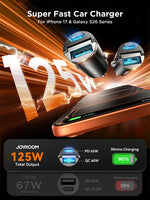 Joyroom 125W Dual-Port Car Charger