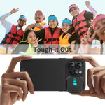 Heavy-Duty Shockproof Case with Sliding Camera Protector for iPhone 16 Series