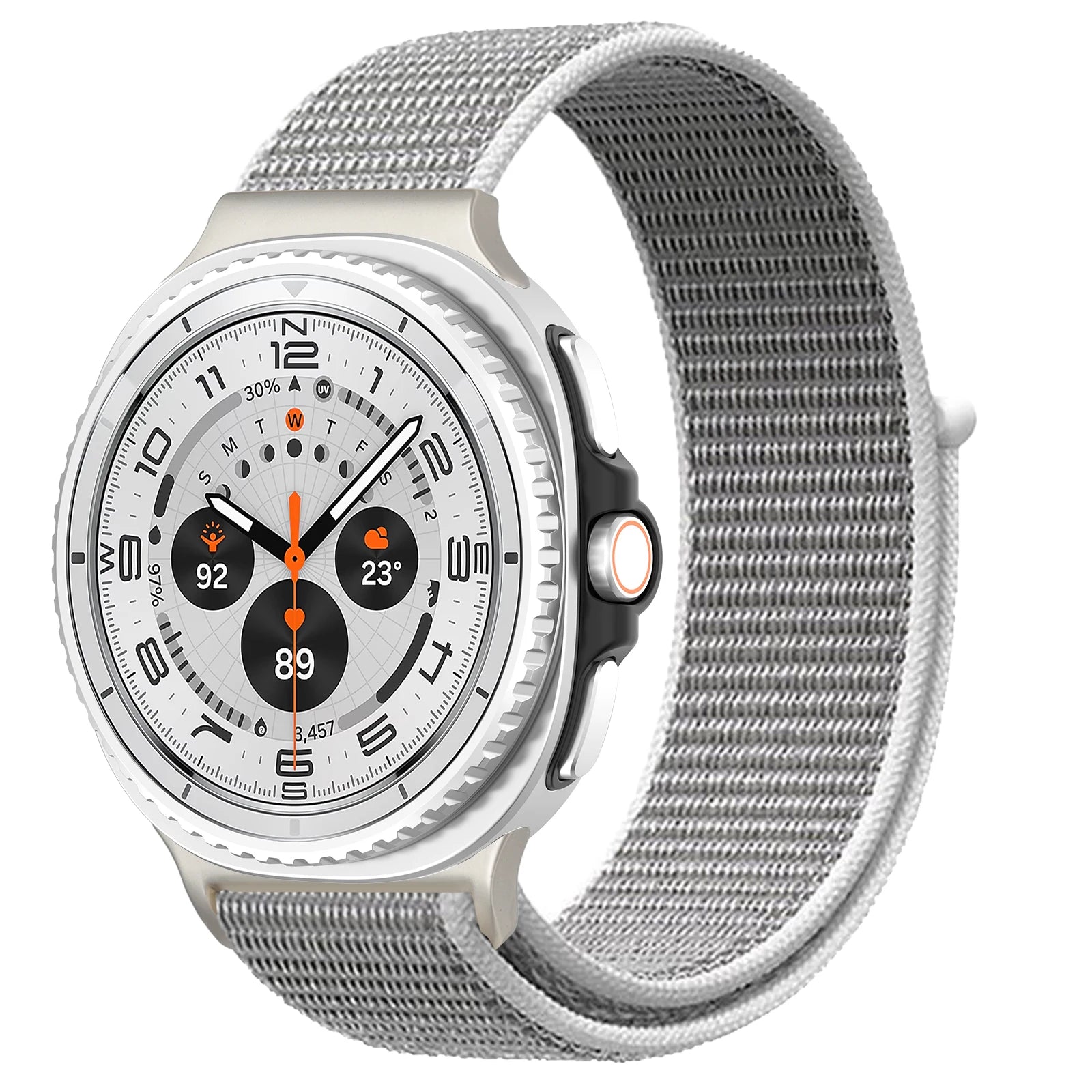 Breathable Nylon Loop Strap for Samsung Galaxy Watch 8 and  Galaxy Watch 8 Classic