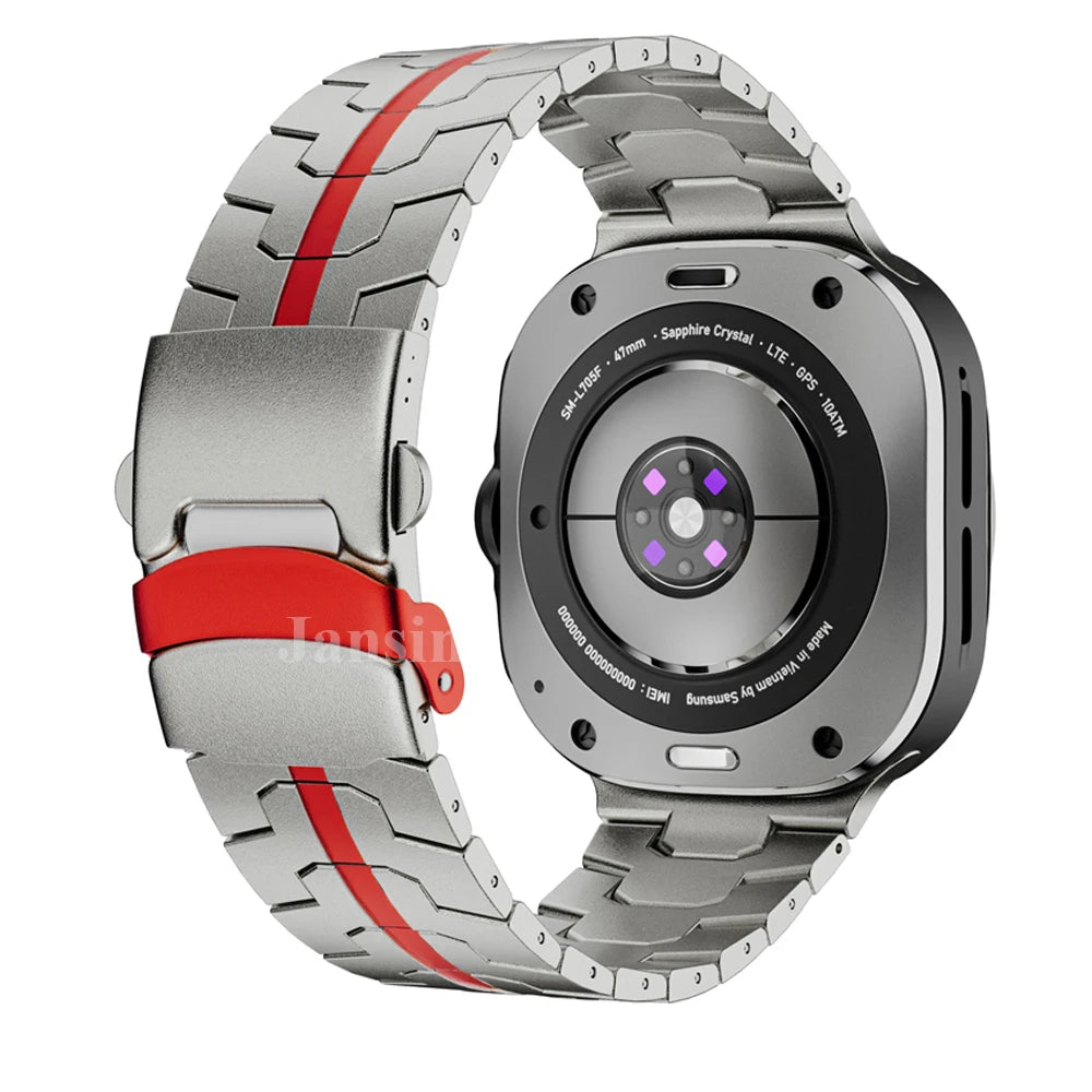 Stainless Steel Link Strap for Samsung Galaxy Watch Ultra and Samsung Galaxy Watch Ultra (2025)