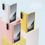 Full Coverage Hard Shell Case with Skin Texture for Samsung Galaxy Z Fold7