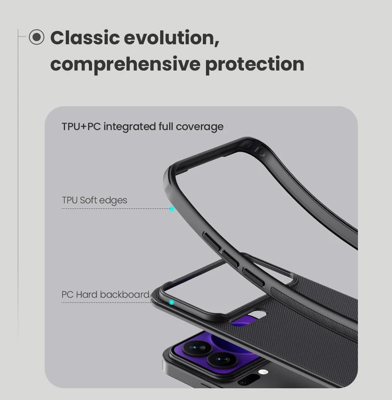 Shockproof Magnetic Matte Hard Case for Xiaomi 17 Series