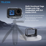 TELESIN Aluminium Alloy Frame Case for DJI Osmo Action 5 Pro