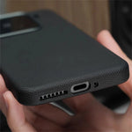 Luxury Diamond Texture PU Leather Matte Case for Xiaomi 15 Series