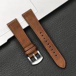 Premium Leather Watch Band Compatible With Galaxy Watch 6 & Galaxy Watch 6 Classic