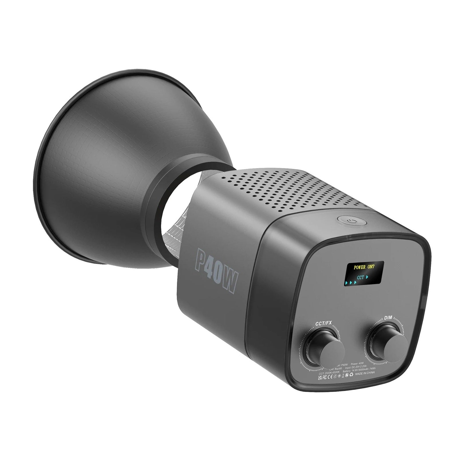 LUXCEO P40W Bi-Color COB Video Light with Bowens Mount